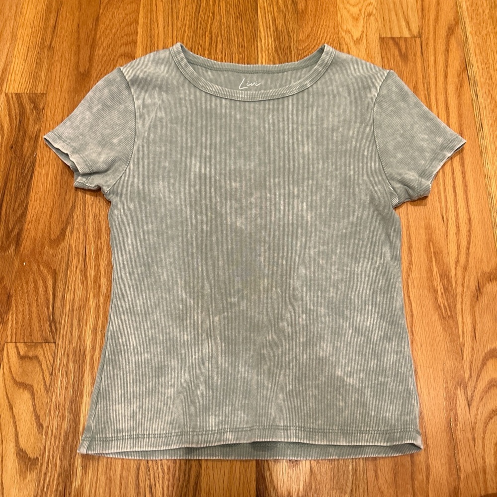 Olivia Rae Olive Short Sleeve Top